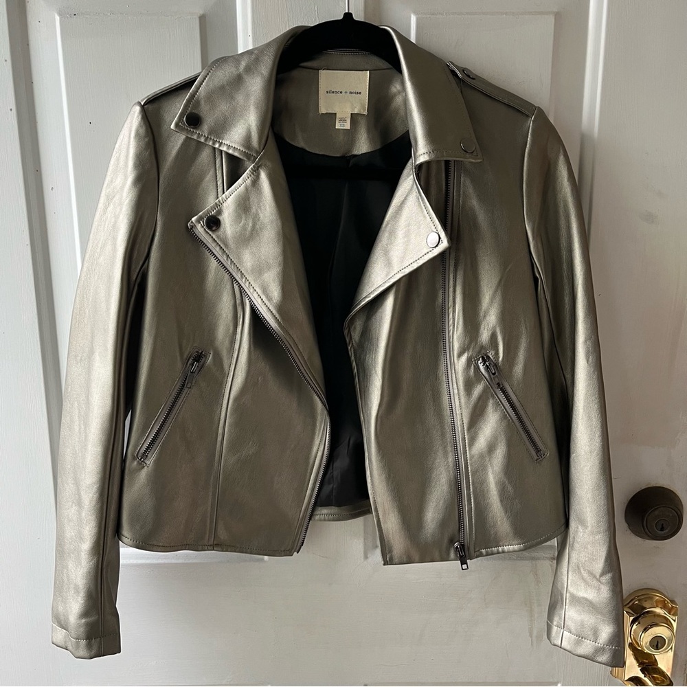 Silence & Noise Metallic Jacket
